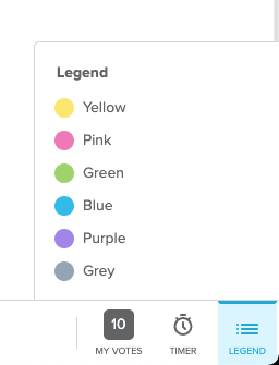 Color Palette Legend