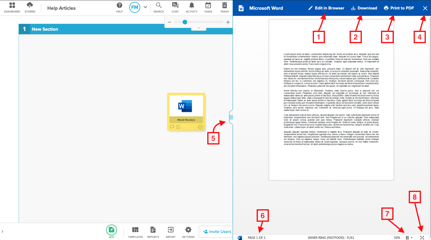 How to open a file in your sticky