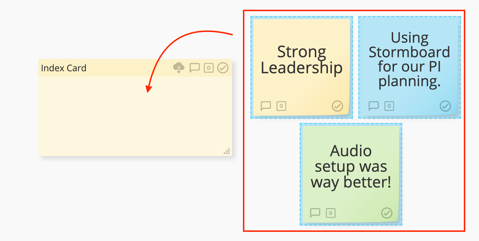Adding multiple stickies within a Substorm