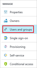 user and group management