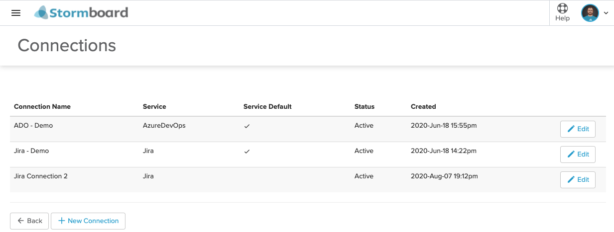 Stormboard connections