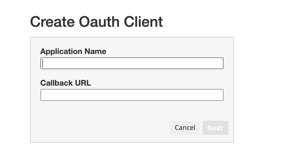 Creating auth client graphic