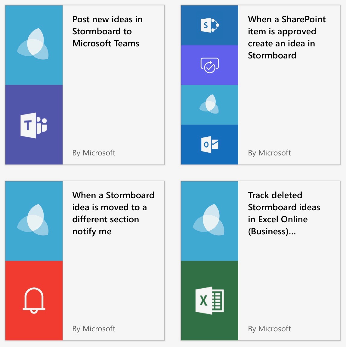 Stormboard+Microsoft power automate integrations